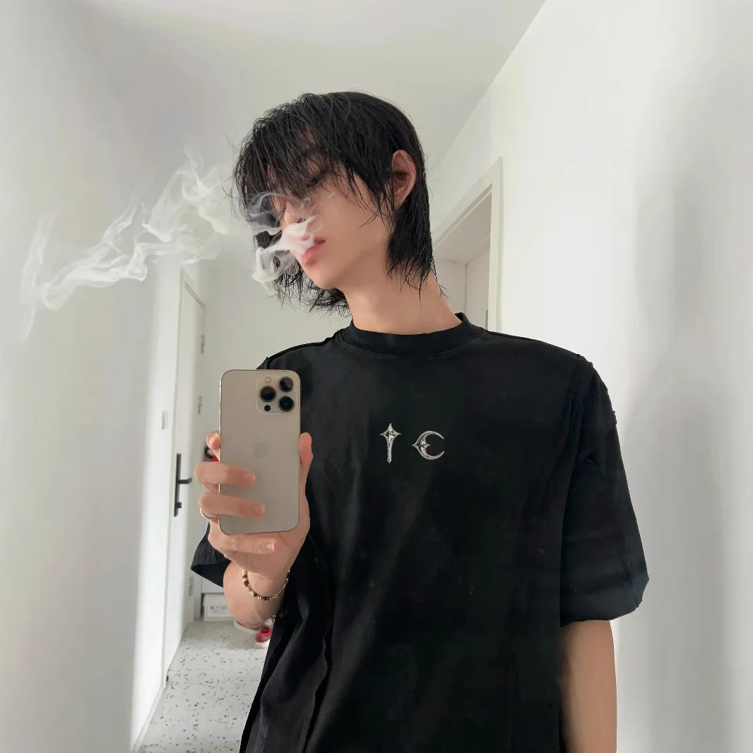 Streetwear Brand Vintage - Thug Club 2026 Neue Nischen-Streetwear-Marke Gewaschenes