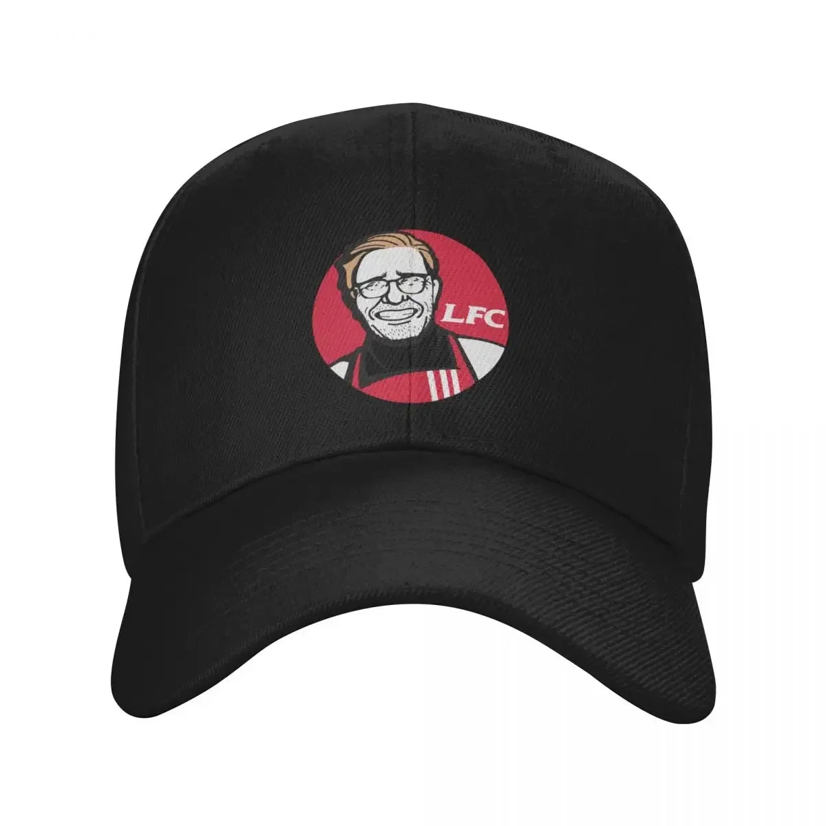 Streetwear Brand Red Logo - Die Baseballkappe mit dem roten Klopp-Logo,